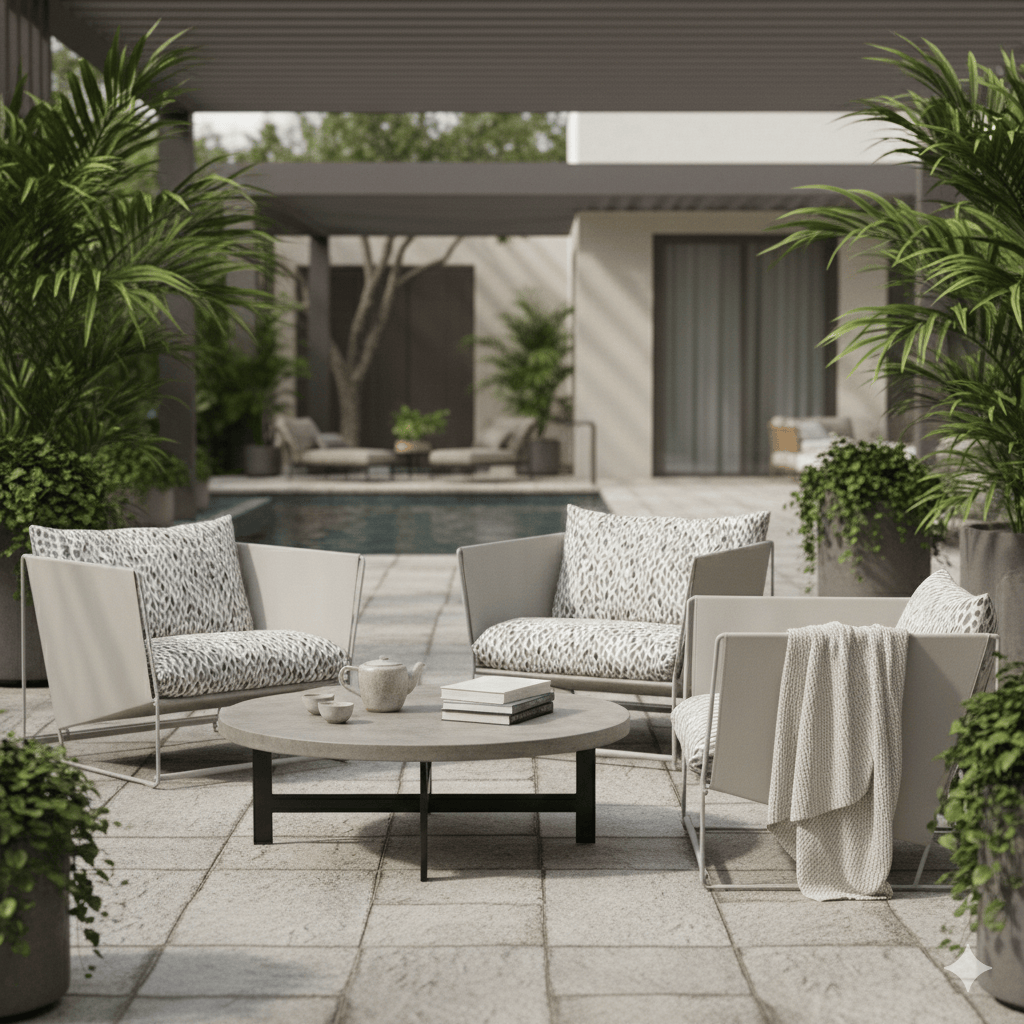 Rockin Cushions Slipcover Taupe Pebble – Outdoor Cushion Slipcovers for IKEA | FastTrack