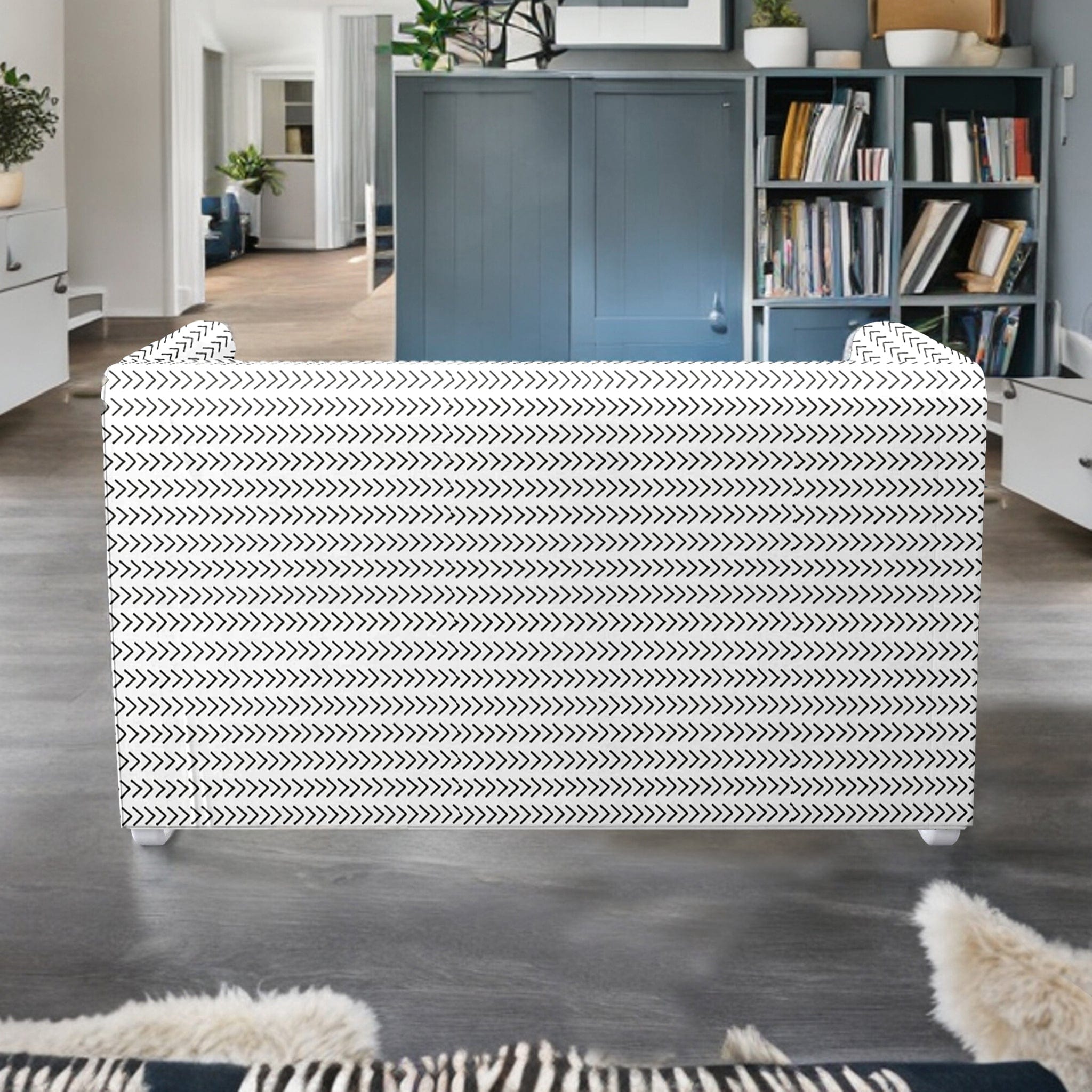 Rockin Cushions slipcovers Boho Mudcloth Arrow Print IKEA KNOPPARP Slip Cover