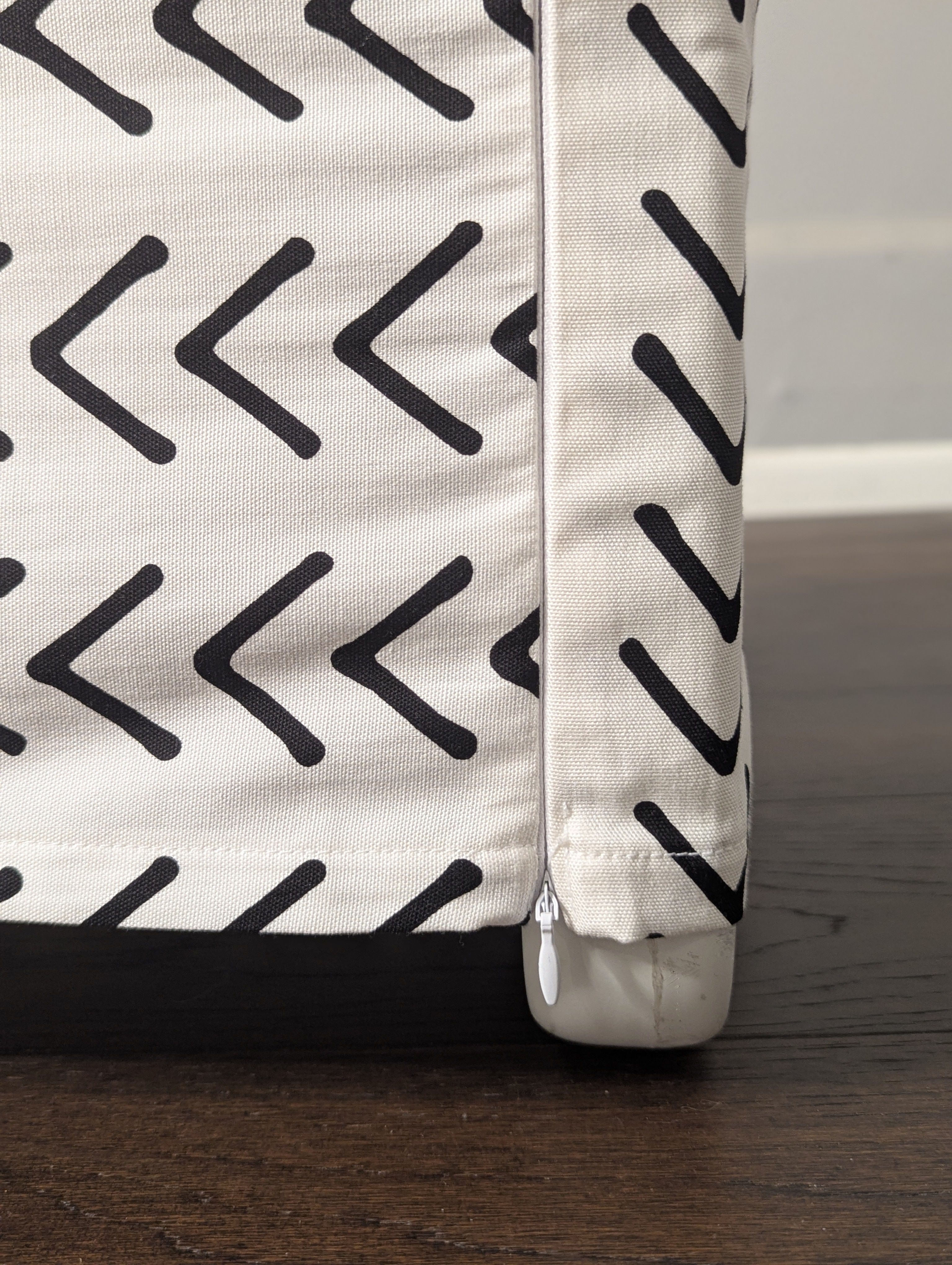 Rockin Cushions slipcovers Boho Mudcloth Arrow Print Slip Cover, Compatible with IKEA KNOPPARP