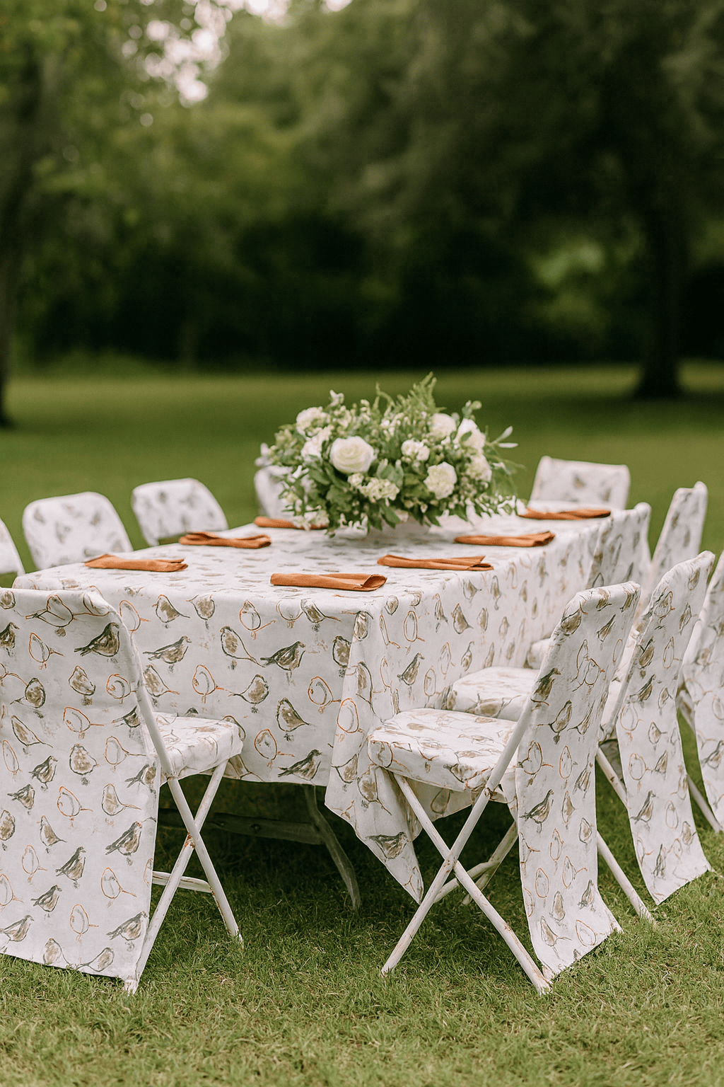 Rockin Cushions Table_Linen Design Your Own – Signature Event Tableware Set for 8