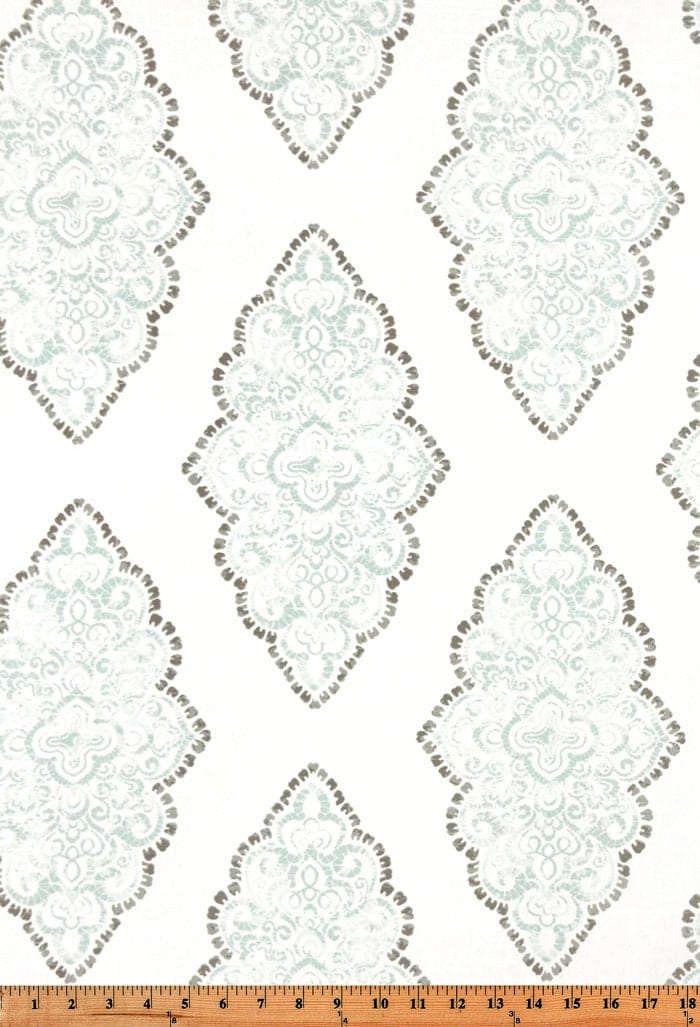 Rockin Cushions White Shabby Chic Patterned Rocking Chair Cushion