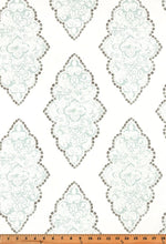 Load image into Gallery viewer, Rockin Cushions White Shabby Chic Patterned Rocking Chair Cushion